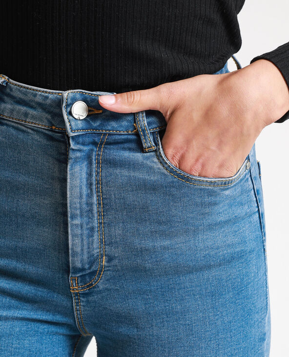 Jean skinny taille haute bleu - Pimkie