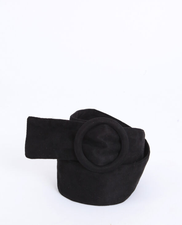 Ceinture large noir - Pimkie