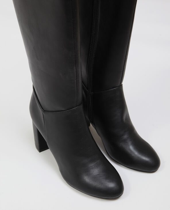 Bottes à talons noir - Pimkie