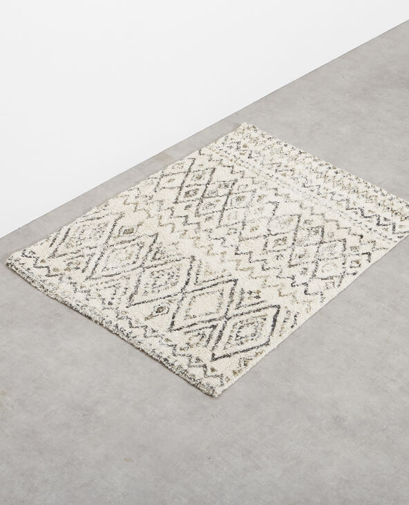 Tapis berbère blanc - Pimkie