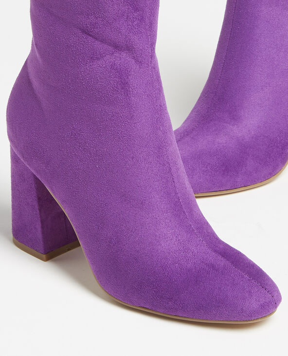 Boots nubuck violet - Pimkie