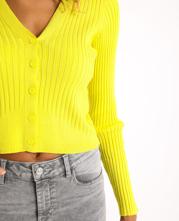 Gilet court vert anis - Pimkie