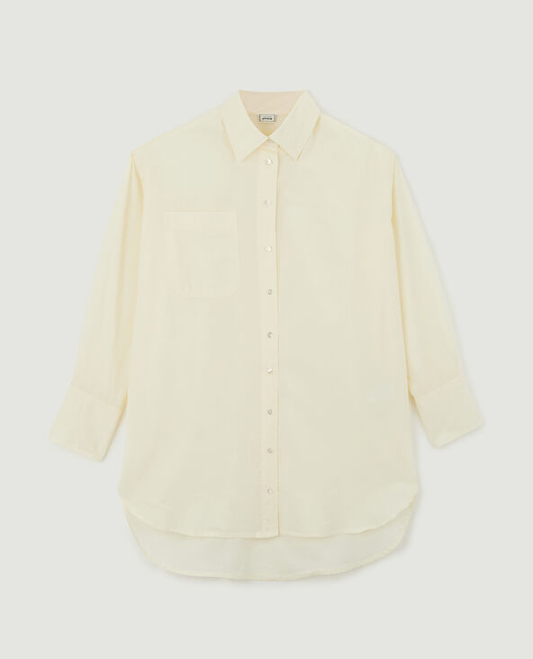 Chemise oversize écru - Pimkie