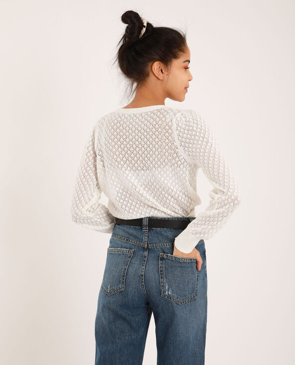 Gilet court blanc - Pimkie