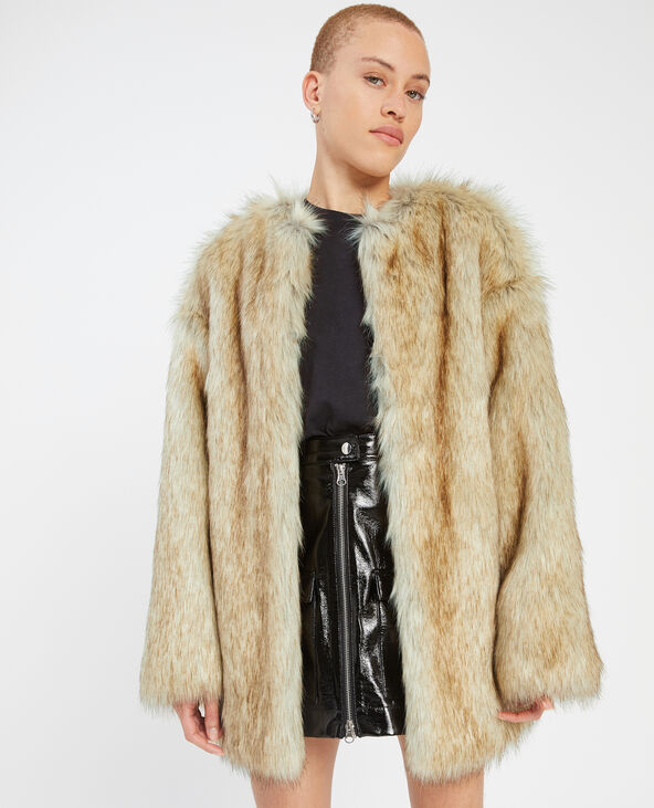 Veste fausse fourrure pimkie sales