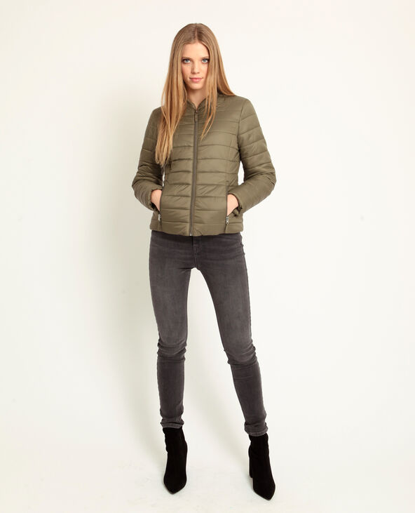 Doudoune légère vert de gris - Pimkie