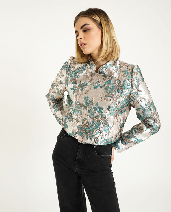 Veste col mao doré - Pimkie