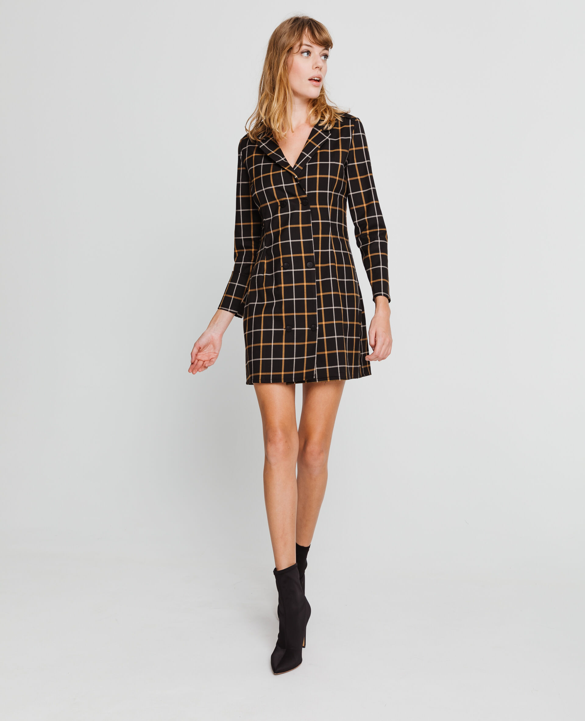 Robe blazer noir - 780943899B35 | Pimkie