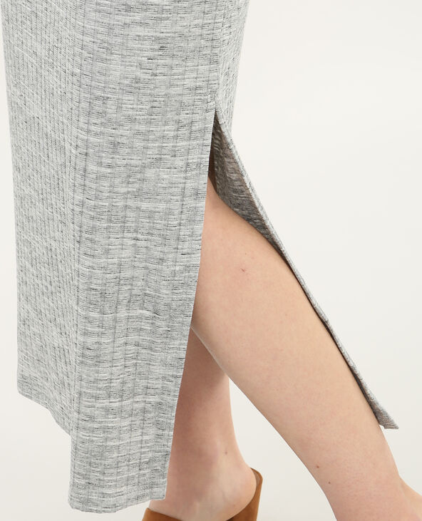 Robe t-shirt gris chiné - Pimkie
