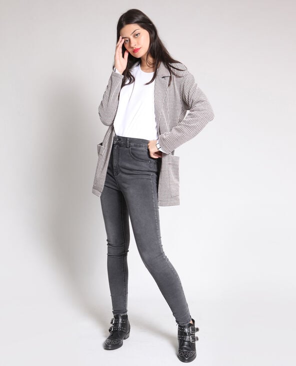Blazer imprimé noir - Pimkie