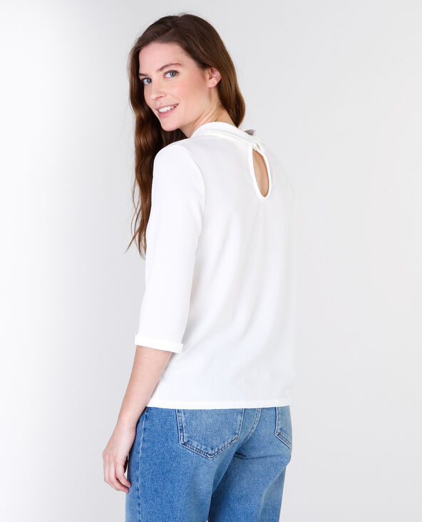 T shirt col best sale chemise