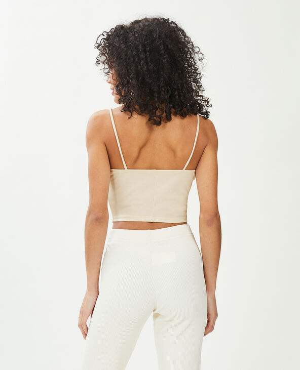 Brassière à bretelles blanc - Pimkie