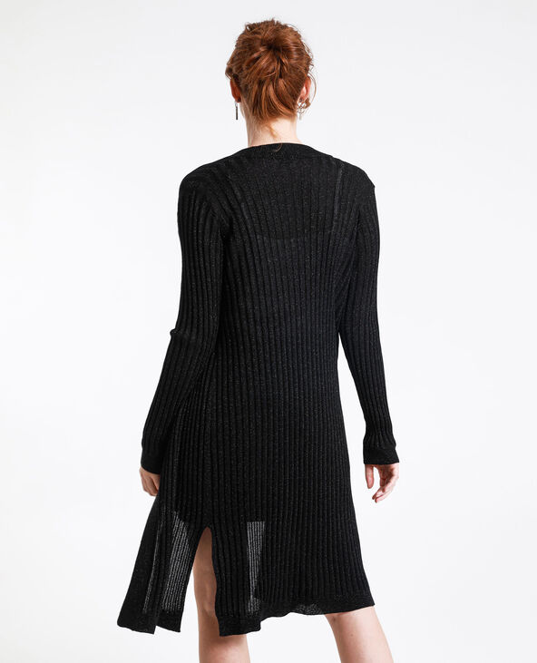 Gilet long noir - Pimkie