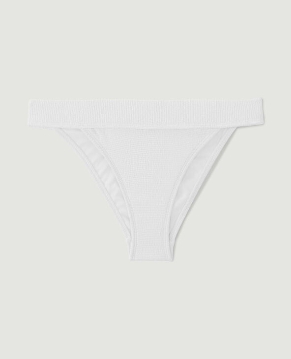 Bas de maillot culotte échancrée écru - Pimkie