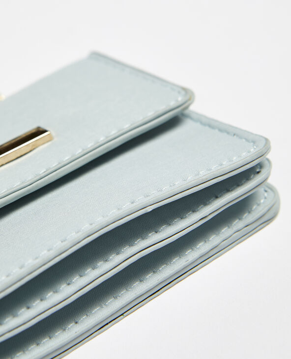Porte-monnaie avec bandoulière bleu clair - Pimkie