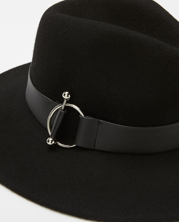 Fedora à boucle noir - Pimkie