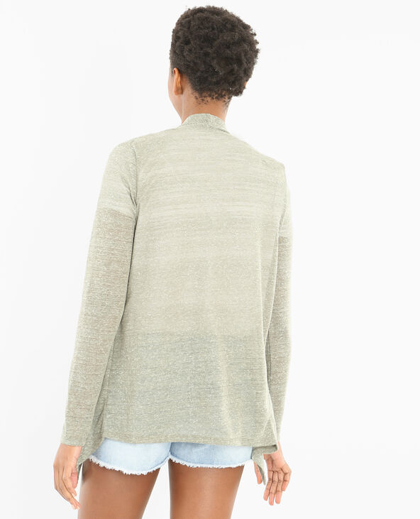 Gilet à pans vert kaki - Pimkie