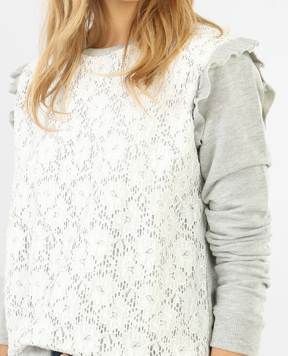 Sweat dentelle outlet