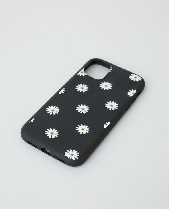 Coque compatible iPhone noir - Pimkie