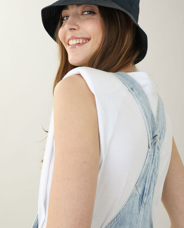 Salopette en jean bleu clair - Pimkie
