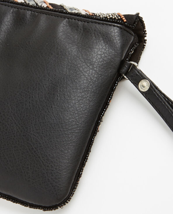 Pochette perles et sequins noir - Pimkie