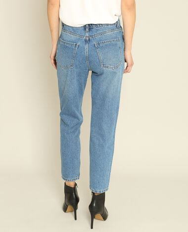 Jean mom bleu marine - Pimkie
