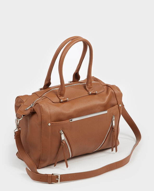 Sac cabas souple camel - Pimkie