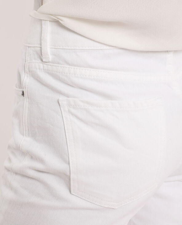 Jean straight high waist écru - Pimkie