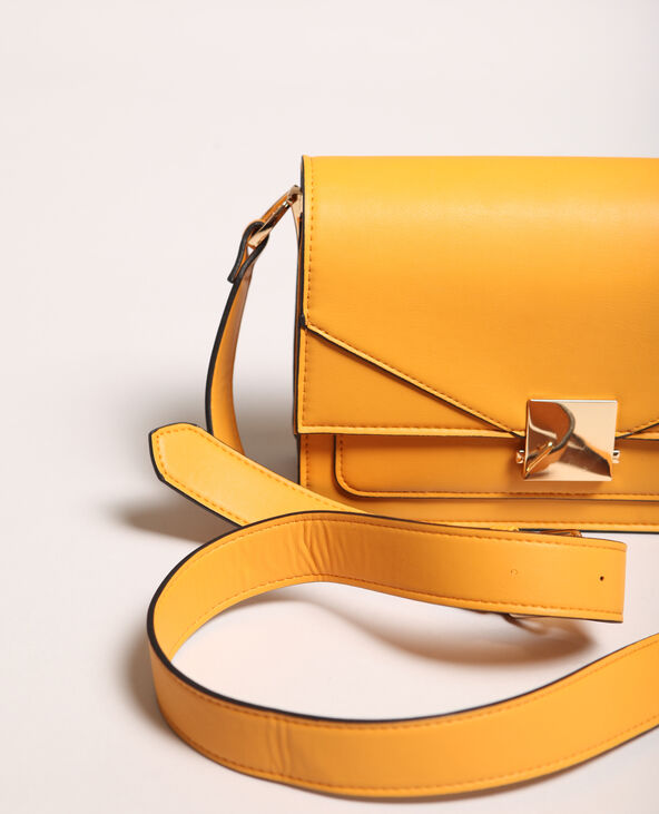 Sac en faux cuir jaune - Pimkie