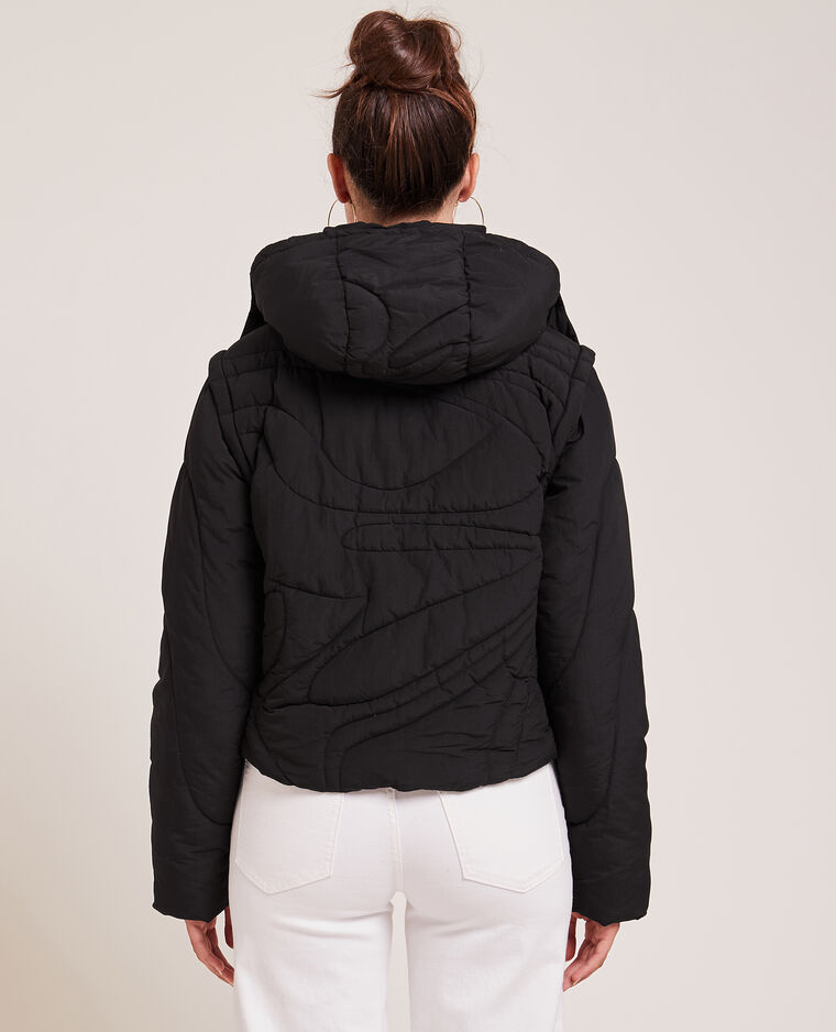 Doudoune matelassage wavy noir - Pimkie