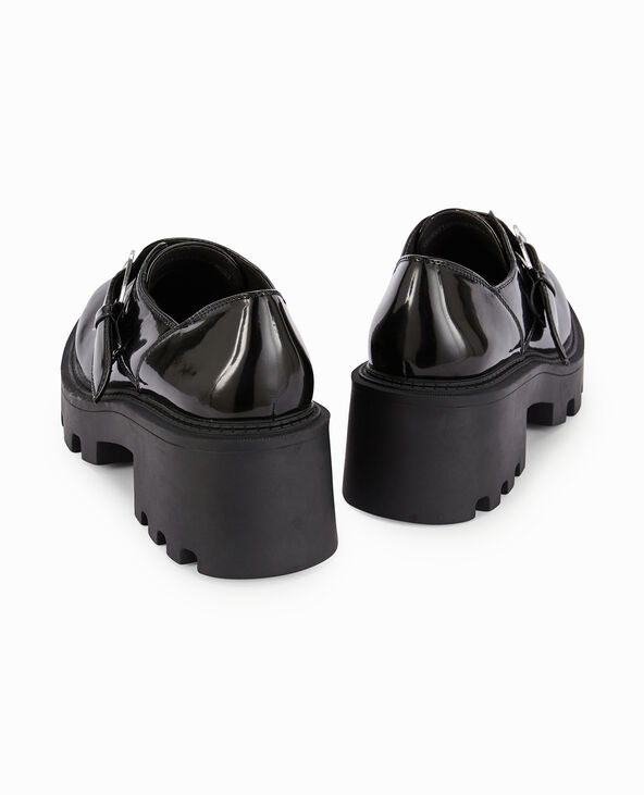 Derbies à boucle avec semelle crunchy noir - Pimkie