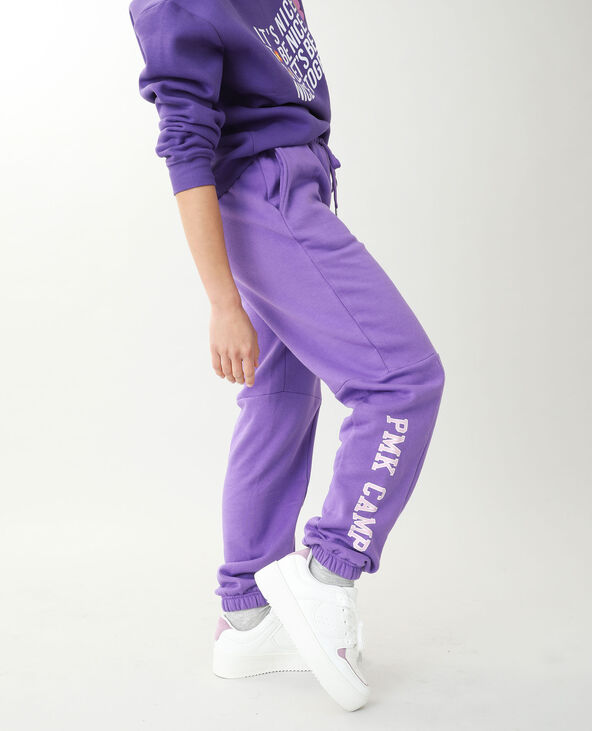 Jogging molleton violet - Pimkie