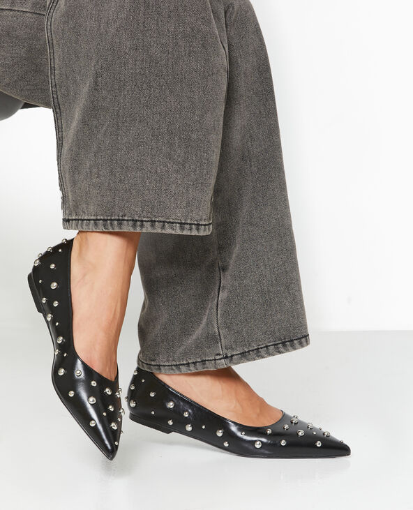 Ballerines noires pointues shop