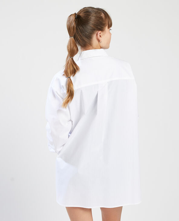 Chemise oversize blanche blanc - Pimkie