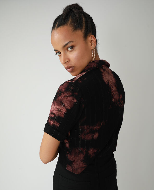 Chemise tie and dye marron - Pimkie