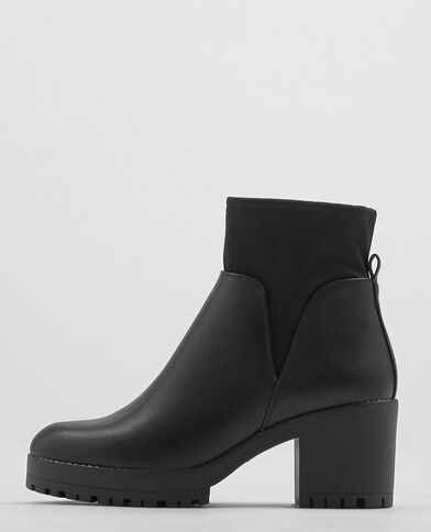 Boots à talons noir - Pimkie