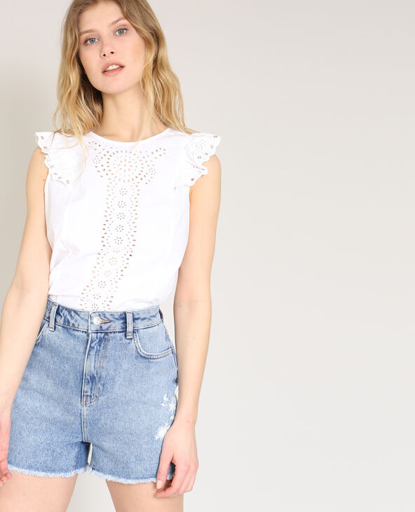 Blouse broderie anglaise pimkie best sale
