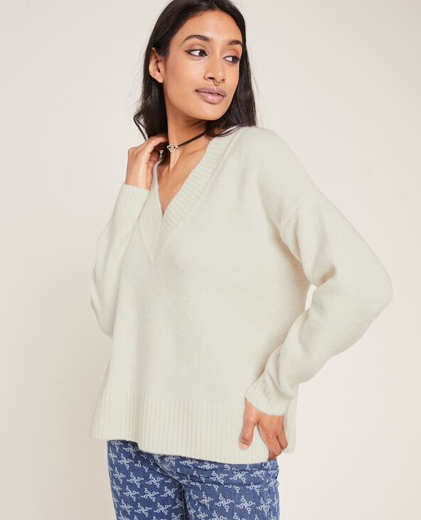Pull en col v on sale