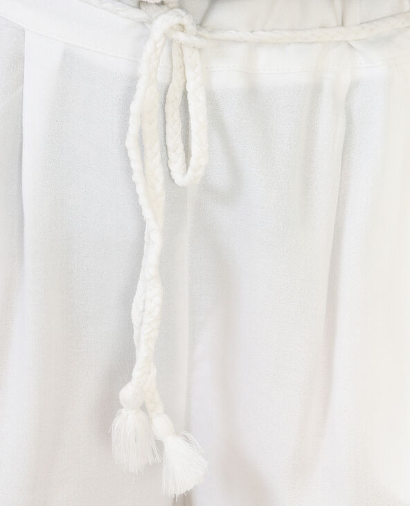 Short fluide blanc - Pimkie