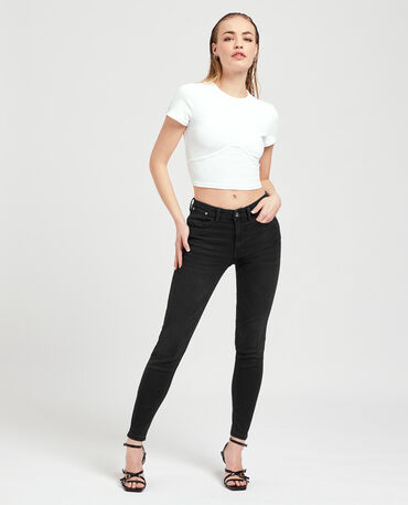 Femmes Jeggings Sexy Push Up Taille Haute Pantalons à Basse