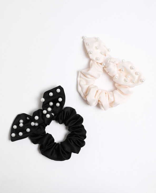 Chouchous à perles noir - Pimkie