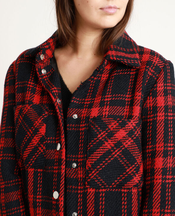 Veste epaisse a carreaux