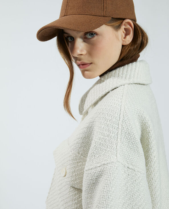 Surchemise en maille blanc - Pimkie