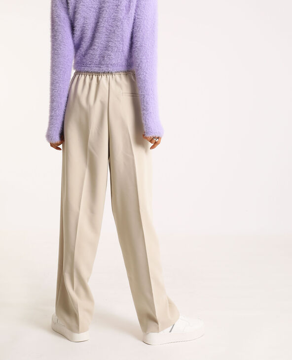 Pantalon ample beige - Pimkie