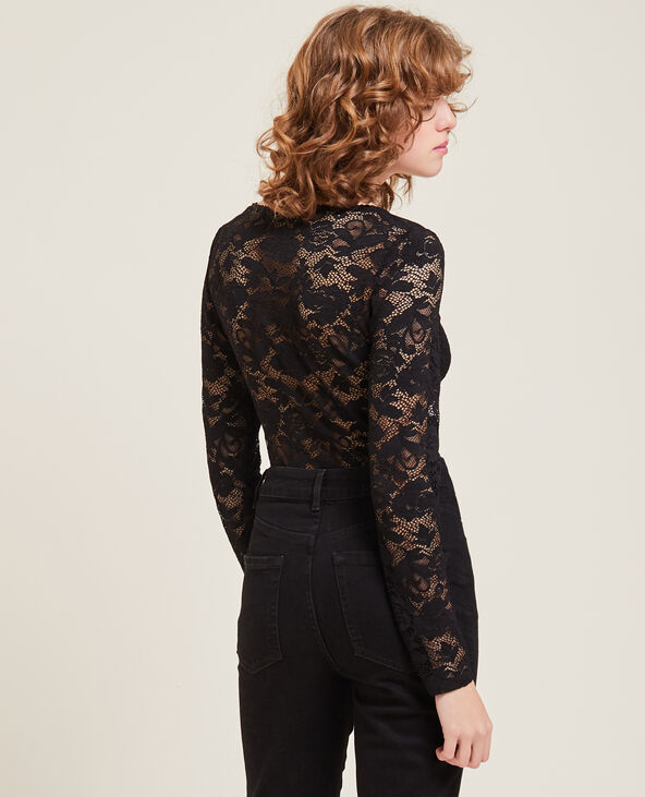 Body dentelle manches longues Pimkie