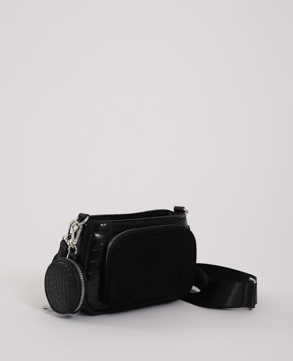 Sac bandoulière noir - Pimkie