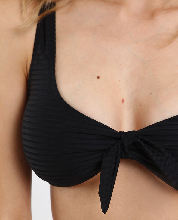 Haut de bikini brassière noir - Pimkie