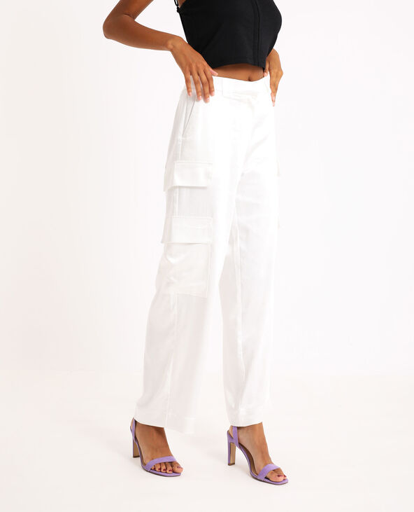Pantalon battle écru - Pimkie