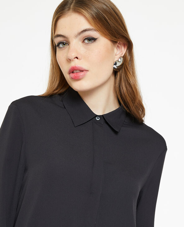 Chemise fluide noir - Pimkie