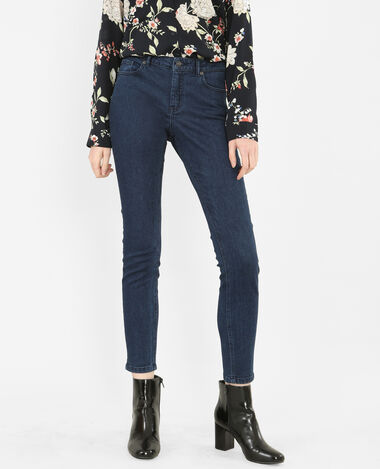 Skinny mid waist bleu - Pimkie